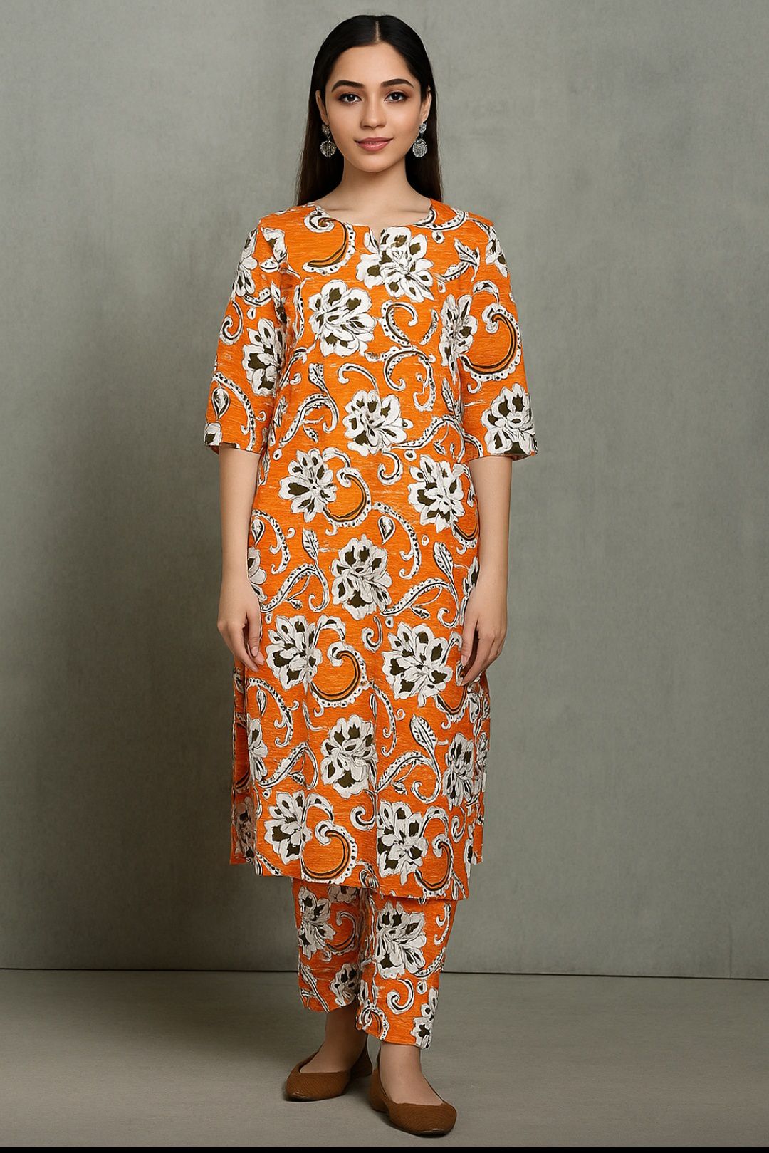 Seen Bunch’s Stunning Two-Piece Ensemble Unstitched.   SB--